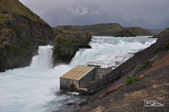 Salto Chico (nem tão 'chico' assim!) no parque Nacional Torres del Paine, no sul do Chile